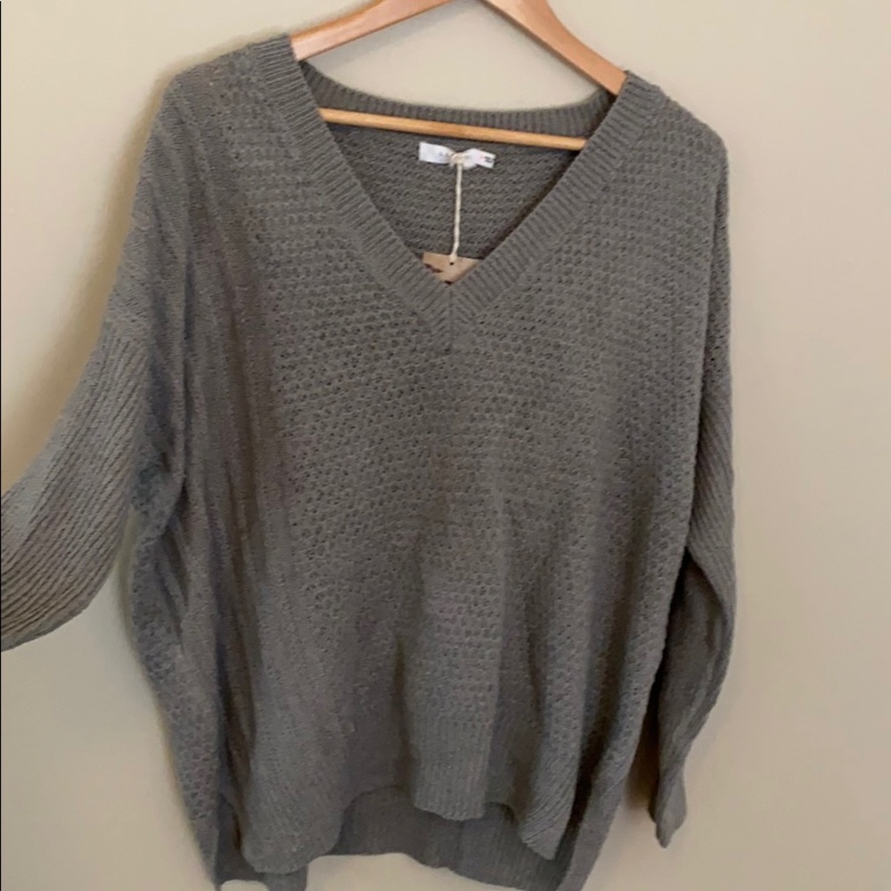 Loose fitting sweater